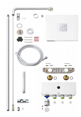 Euphoria SmartControl System 310 Cube Duo Душова система з термостатом (26508LS0)