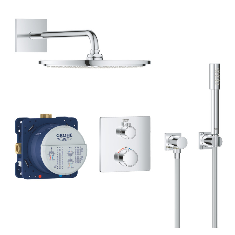 Grohtherm Набір для комплектації душу із Rainshower Cosmopolitan 310 (34730000)