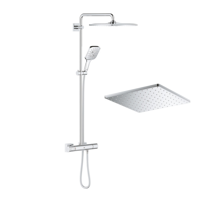 Rainshower Smartactive Cube 310 Душова система з термостатом для настінного монтажу (26649000)