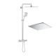 Rainshower Smartactive Cube 310 Душова система з термостатом для настінного монтажу (26652000)