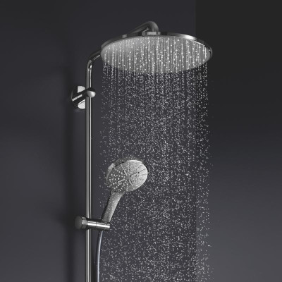 Rainshower Smartactive 310 Душова система з термостатом та виливом для настінного монтажу (26657000)