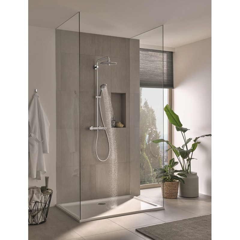 Vitalio Joy 260 Душова система з термостатом для настінного монтажу  (27298003)