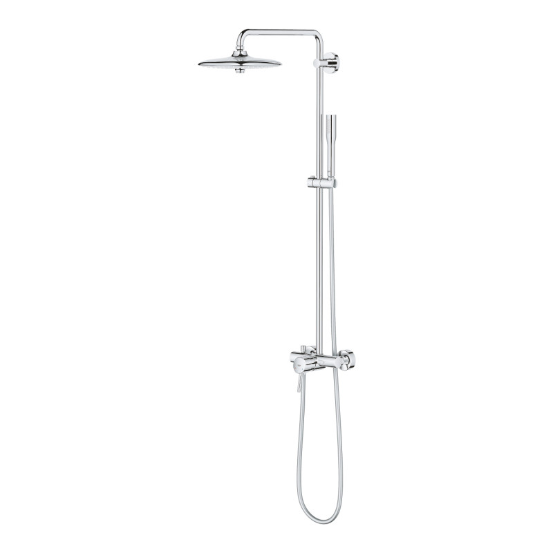 Euphoria Concetto System 260 Душова система з одноважільним змішувачем настінного монтажу (23061003)
