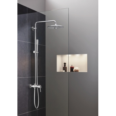 Euphoria Concetto System 260 Душова система з одноважільним змішувачем настінного монтажу (23061003)