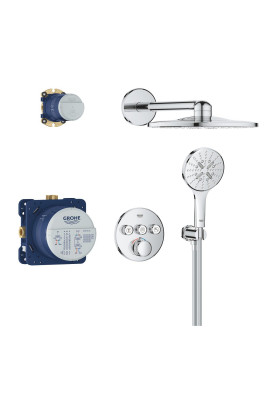 Grohtherm SmartControl Прихована душова система з Rainshower SmartActive 310 (34863000)