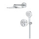 Grohtherm SmartControl Схована душова система з Rainshower SmartActive 310 (34863000)