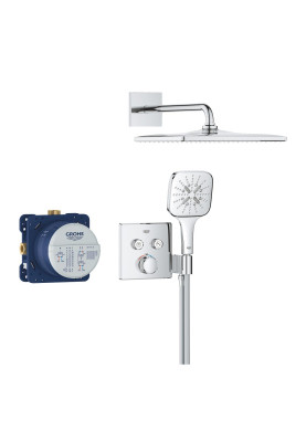 Grohtherm SmartControl Душовий комплект із Rainshower 310 Mono Cube (34865000)