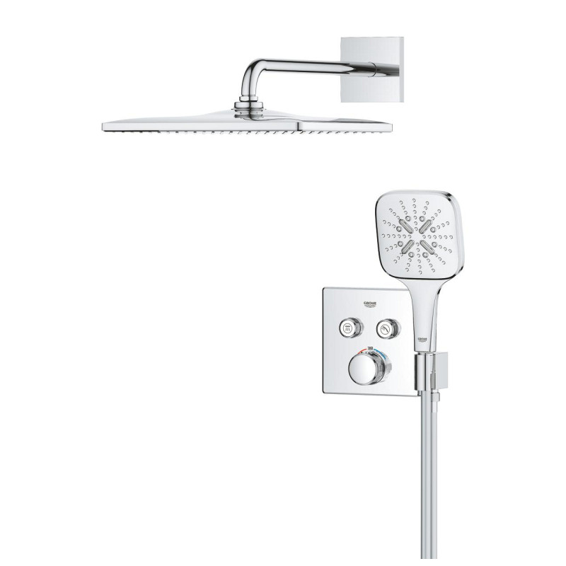 Grohtherm SmartControl Душовий комплект із Rainshower 310 Mono Cube (34865000)