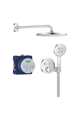 Grohtherm SmartControl Прихована душова система з Rainshower Mono 310 (34866000)