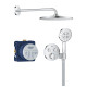 Grohtherm SmartControl Схована душова система з Rainshower Mono 310 (34866000)