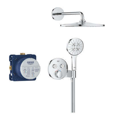 Grohtherm SmartControl Схована душова система з Rainshower Mono 310 (34866000)