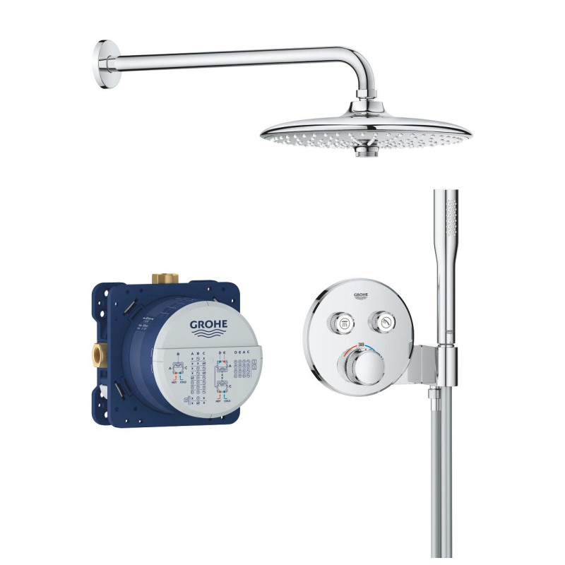 Grohtherm SmartControl Прихована душова система з Euphoria 260 (34867000)