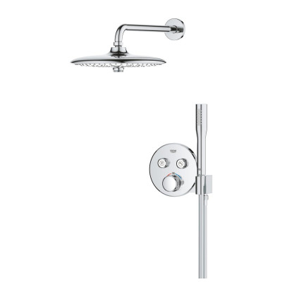 Grohtherm SmartControl Прихована душова система з Euphoria 260 (34867000) Grohtherm SmartControl Прихована душова система з Euphoria 260 (34867000)