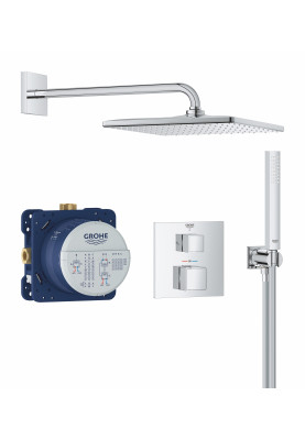 Grohtherm Cube Душова система прихованого монтажу з Rainshower Mono 310 Cube (34868000)
