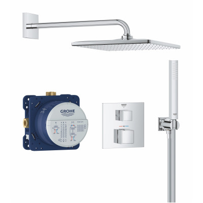 Grohtherm Cube Душова система скрытого монтажу з Rainshower Mono 310 Cube (34868000)