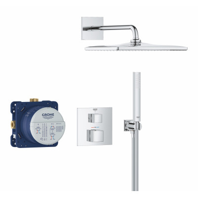 Grohtherm Cube Душова система скрытого монтажу з Rainshower Mono 310 Cube (34868000)