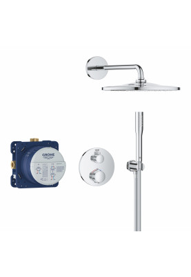 Grohtherm Душова система з термостатом прихованого монтажу з Rainshower Mono 310 (34869000)