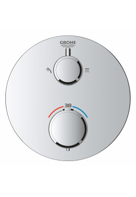 Grohtherm Душова система з термостатом прихованого монтажу з Rainshower Mono 310 (34869000)