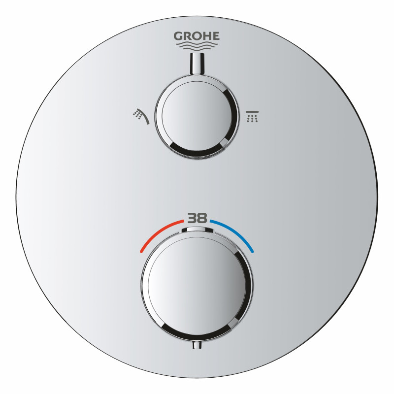 Grohtherm Душова система з термостатом прихованого монтажу з Rainshower Mono 310 (34869000)