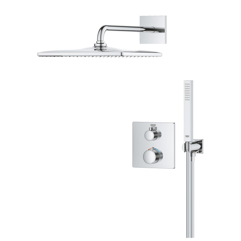 Grohtherm Прихована душова система з Rainshower Mono 310 Cube (34870000)