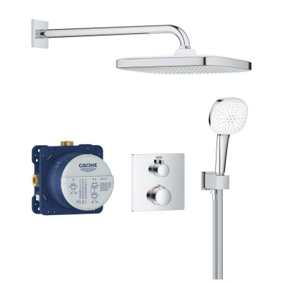 Grohtherm Схована душова система з Tempesta 250 Cube (34871000)