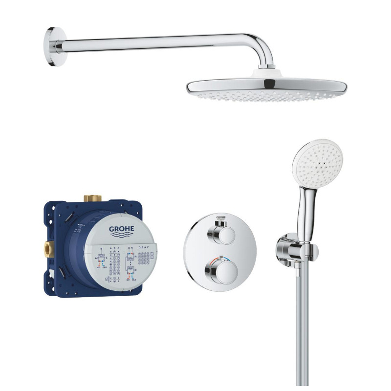 Grohtherm Душова система прихованого монтажу зTempesta 250 (34872000)