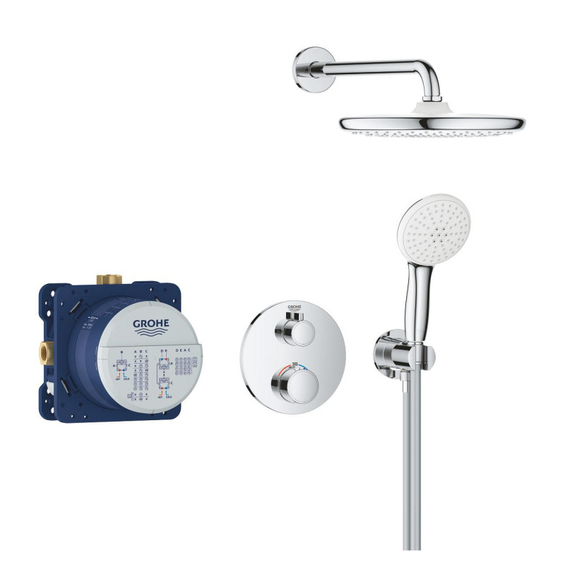 Grohtherm Душова система прихованого монтажу зTempesta 250 (34872000)
