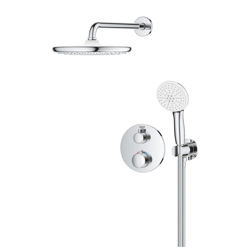 Grohtherm Душова система прихованого монтажу зTempesta 250 (34872000)