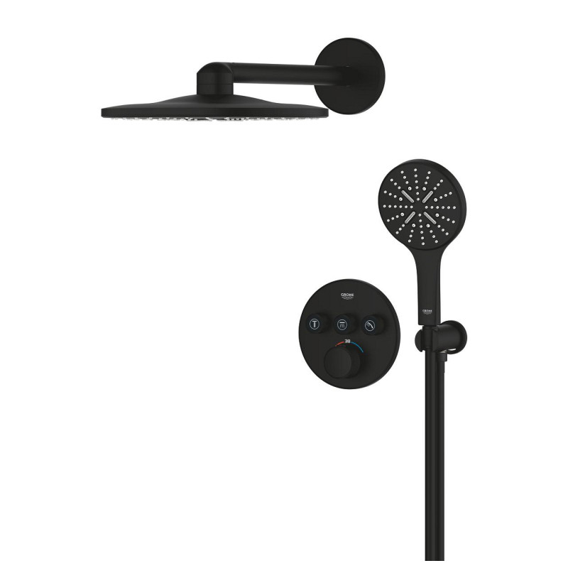 Grohtherm SmartControl Прихована душова система з Rainshower SmartActive 310 (34863KF0)