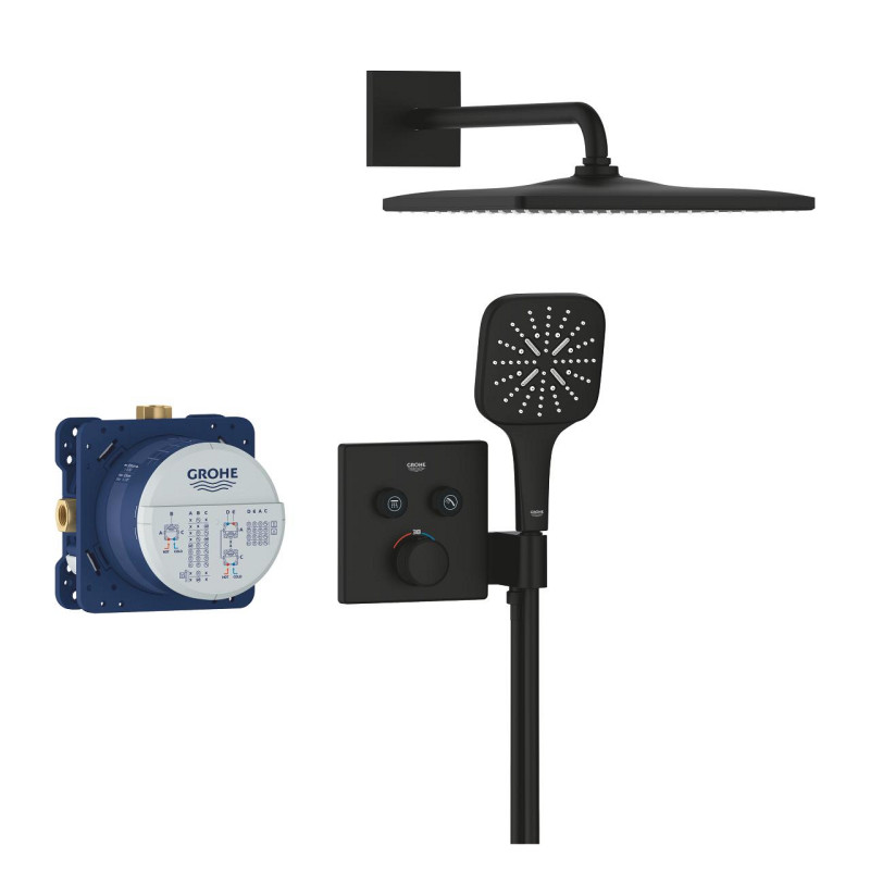 Grohtherm SmartControl Душовий комплект із Rainshower 310 Mono Cube (34865KF0)