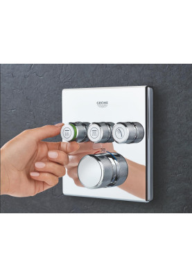 Grohtherm SmartControl Набір для комплектації ванни та душа з New Tempesta 250 (UA26415SC6)