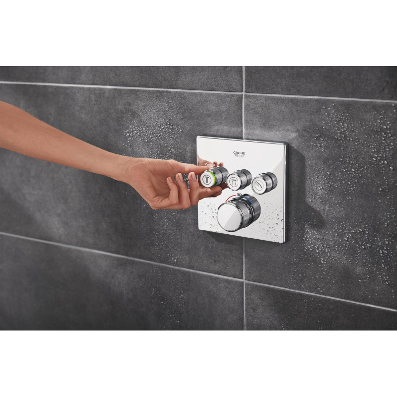 Grohtherm SmartControl Набір для комплектації ванни та душа з New Tempesta 250 (UA26415SC6)