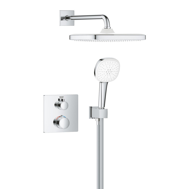 Grohtherm Прихована душова система з Tempesta 250 Cube (1039950000)
