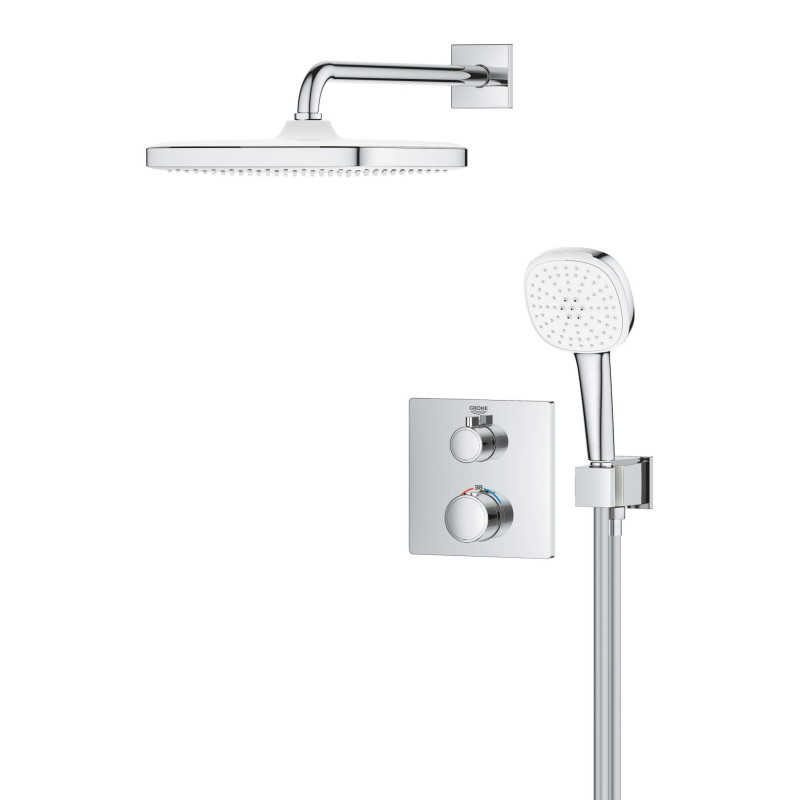 Grohtherm Прихована душова система з Tempesta 250 Cube (1039950000)