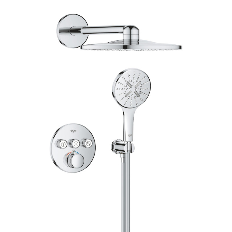 Grohtherm SmartControl Прихована душова система з Rainshower SmartActive 310 (1039970000)