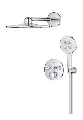 Grohtherm SmartControl Прихована душова система з Rainshower SmartActive 310 (1039970000)