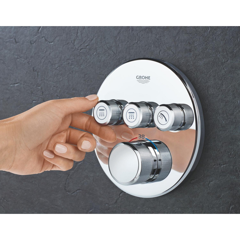Grohtherm SmartControl Прихована душова система з Rainshower SmartActive 310 (1039970000)