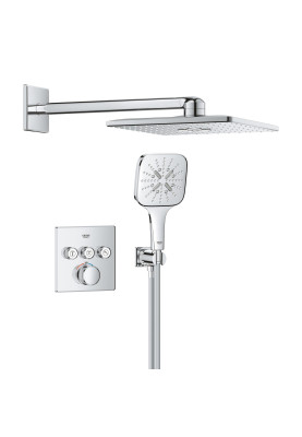 Grohtherm SmartControl Прихована душова система з Rainshower SmartActive 310 Cube (1039980000)