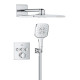 Grohtherm SmartControl Схована душова система з Rainshower SmartActive 310 Cube (1039980000)