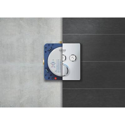 Grohtherm SmartControl Схована душова система з Rainshower SmartActive 310 Cube (1039980000)