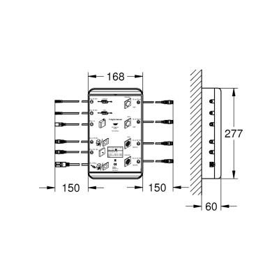F-digital Deluxe Базовий блок 2.0 Bluetooth (BCU V2.0) (36397000)