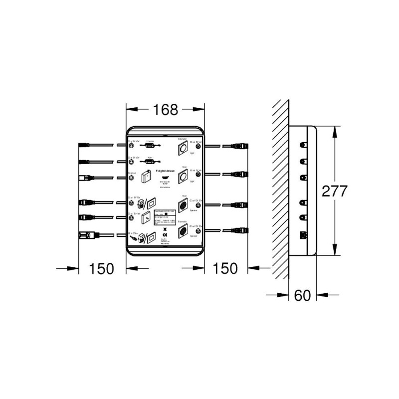 F-digital Deluxe Базовий блок 2.0 Bluetooth (BCU V2.0) (36397000)