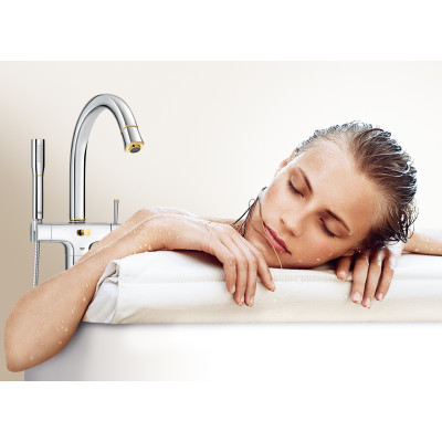 Grandera Одноважільний змішувач для ванни, монтаж на підлогу (23318IG0)