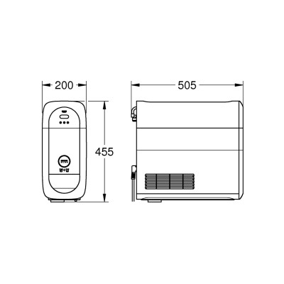 GROHE Blue Home кулер + карбонізатор (40711001)