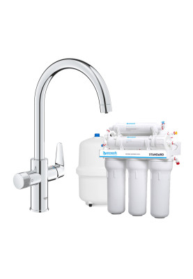 Blue Pure StartCurve змішувача для кухні з фільтром зворотного осмосу Ecosoft Standar (MO55030592)