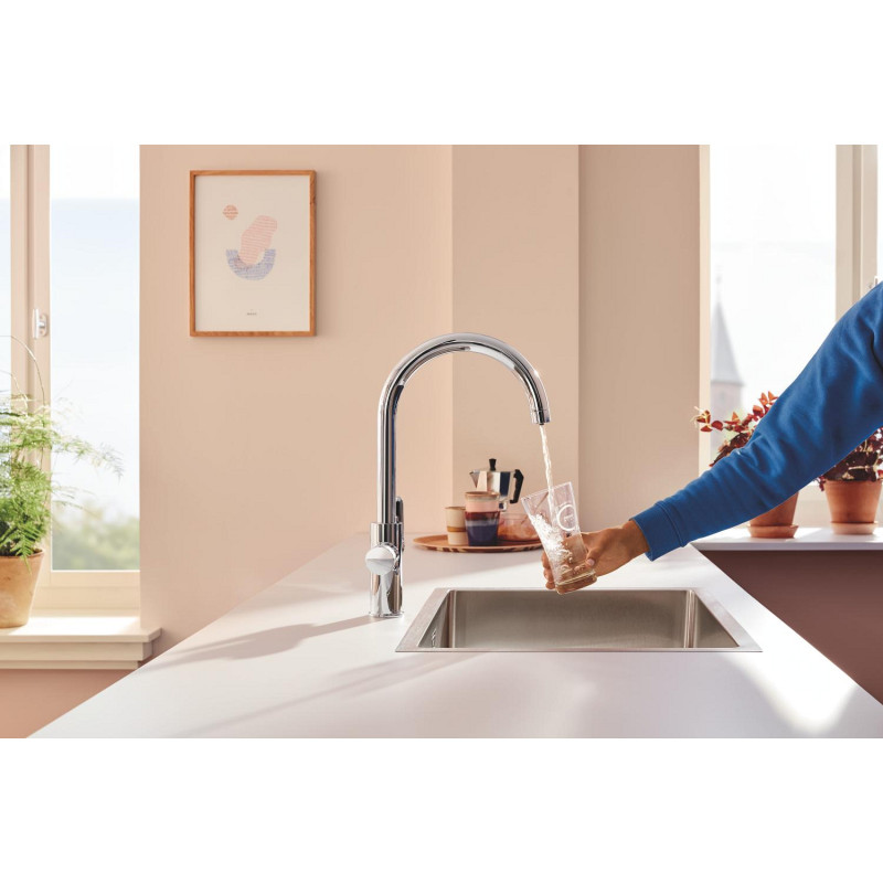 Blue Pure StartCurve змішувача для кухні з фільтром зворотного осмосу Ecosoft Standar (MO55030592)