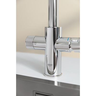 Blue Pure StartCurve змішувача для кухні з фільтром зворотного осмосу Ecosoft Standar (MO55030592) Blue Pure StartCurve змішувача для кухні з фільтром зворотного осмосу Ecosoft Standar (MO55030592)