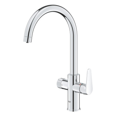 Blue Pure StartCurve змішувача для кухні з фільтром зворотного осмосу Ecosoft Standar (MO55030592) Blue Pure StartCurve змішувача для кухні з фільтром зворотного осмосу Ecosoft Standar (MO55030592)
