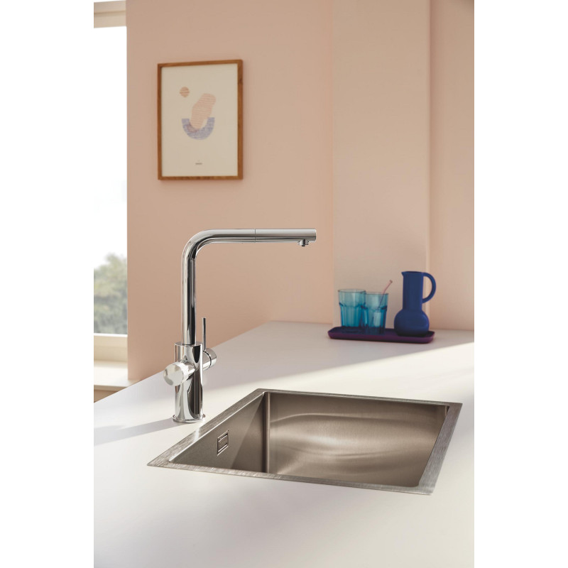 Blue Pure Minta змішувача для кухні з фільтром зворотного осмосу Ecosoft Standart (MO55030601)