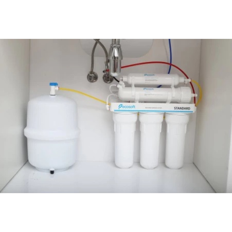 Blue Pure Minta змішувача для кухні з фільтром зворотного осмосу Ecosoft Standart (MO55030601)